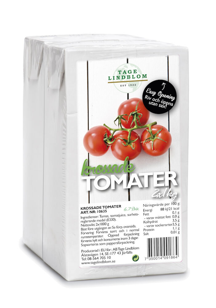 Krossade Tomater tetra