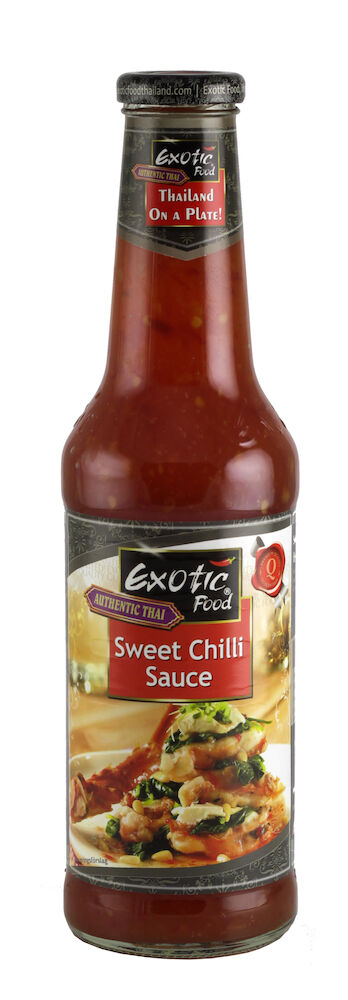 Sweet Chilisås glasflaska