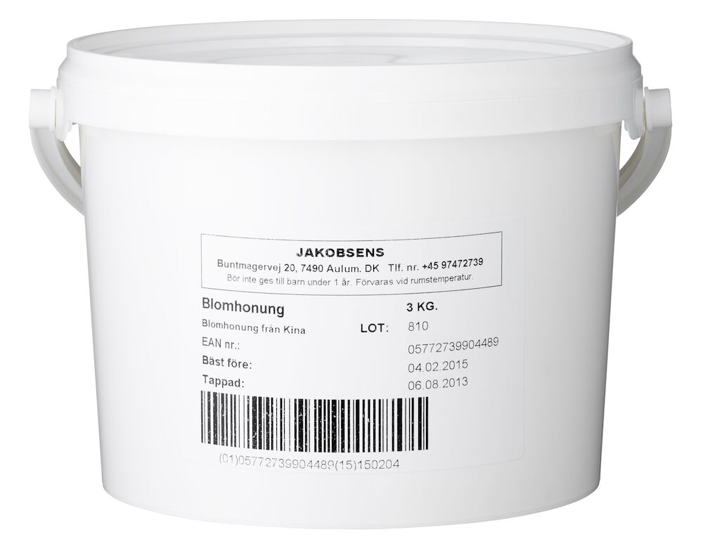 Blomsterhonung flytande hink