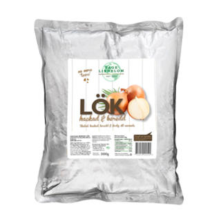 Gul lök hackad 6x6 mm