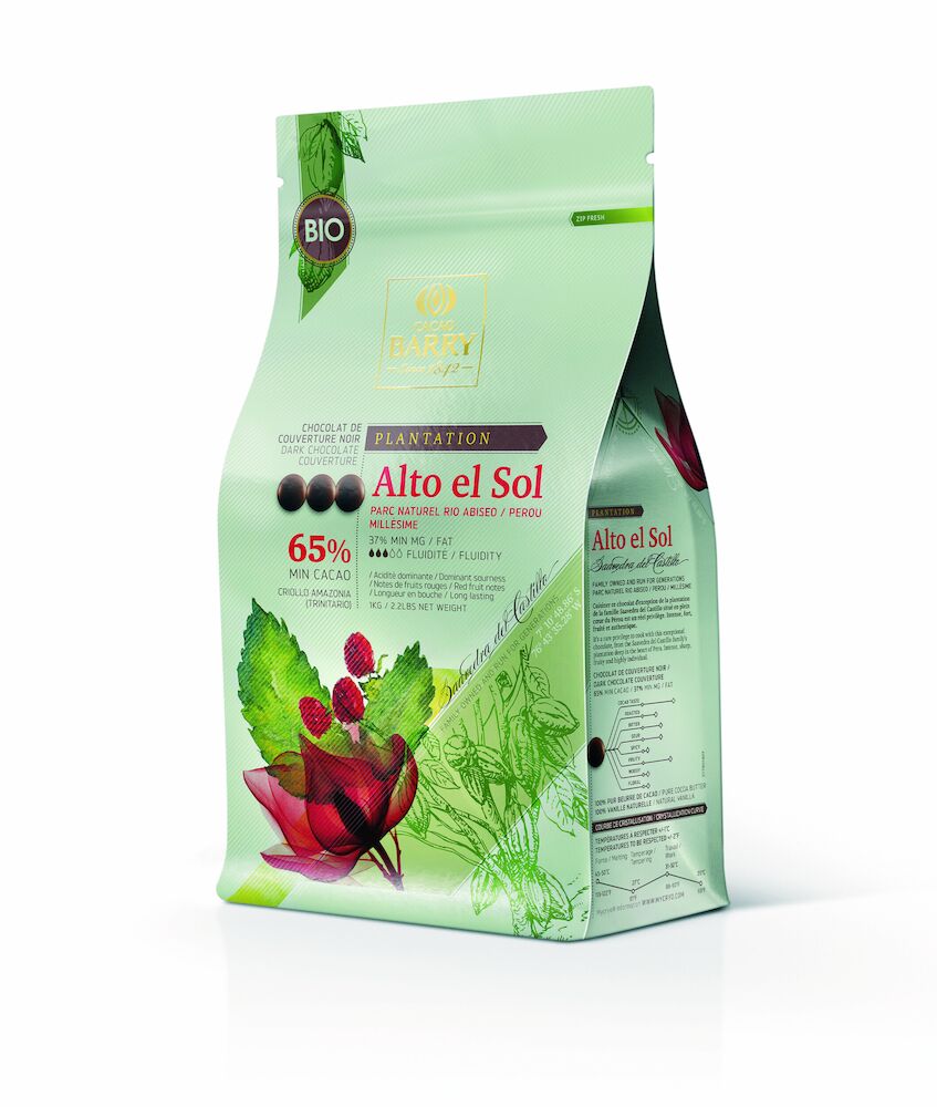 Mörk Choklad Alto el Sol EKO Pistoles 65%