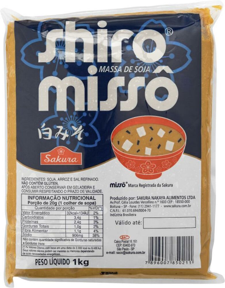 Miso pasta vit