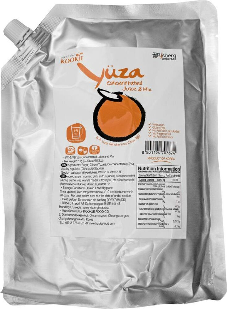 Juicekoncentrat Yuzu
