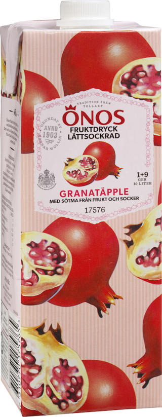 Fruktdryck Granatäpple