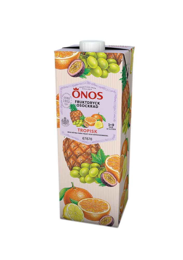 Tropisk dryck osockrad 1+9