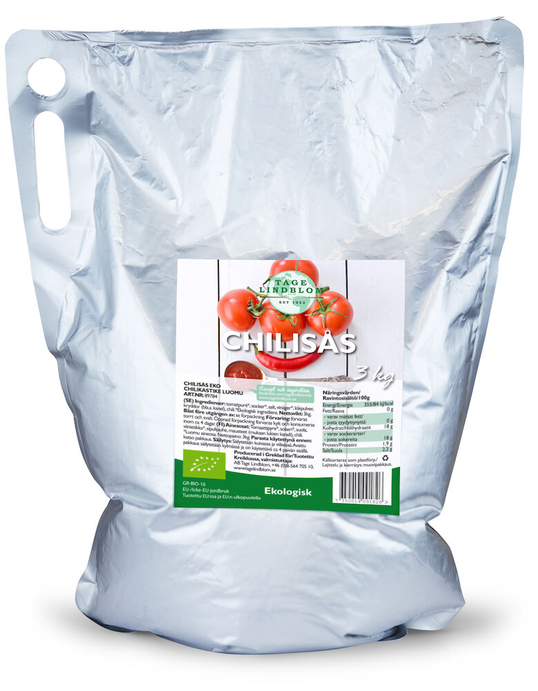 Chilisås ståpåse EKO