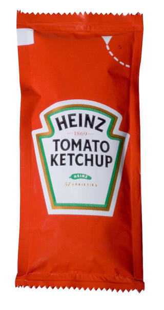 Ketchup portionspåse