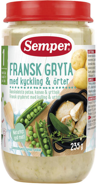Fransk Gryta med Kyckling 1 År