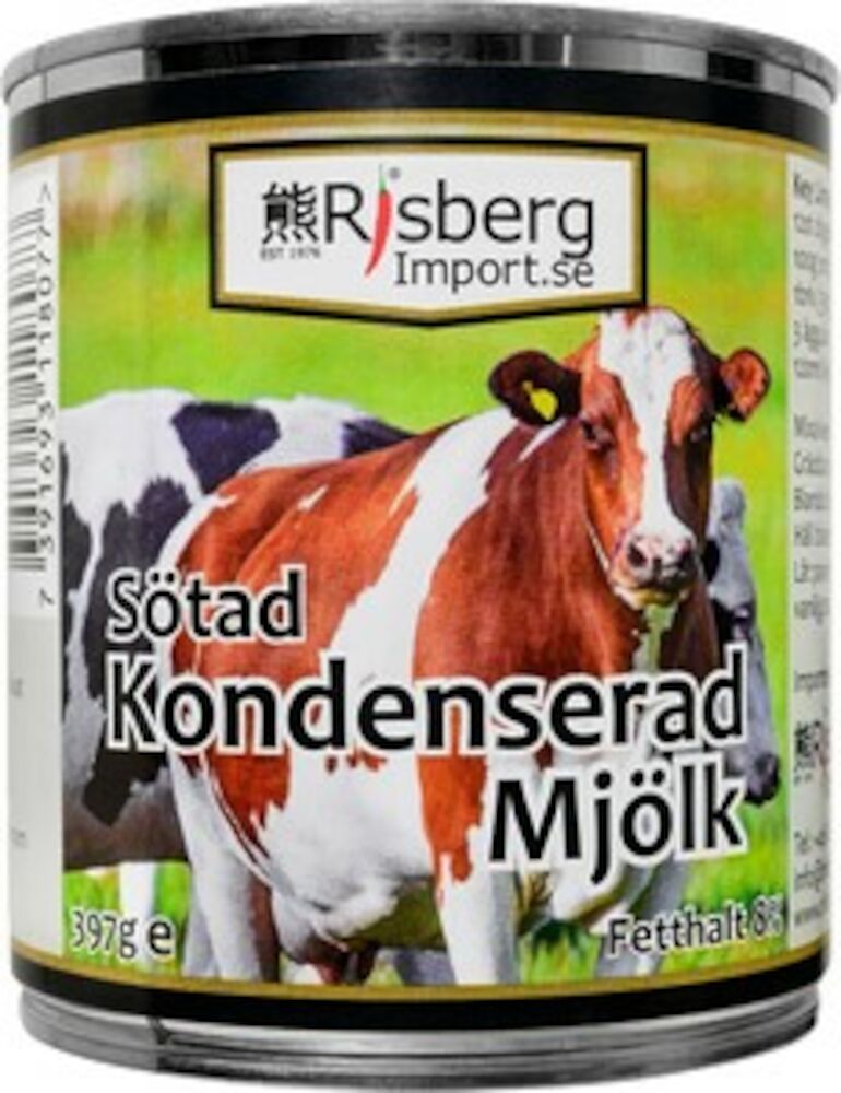 Kondenserad Mjölk Sötad