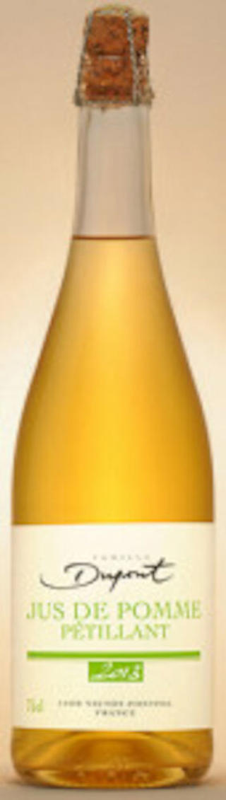 Cider Dupont Jus de Pomme Pétillant alkfri 0% ENGL