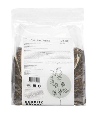 Gröna Linser Anicia 2,5 kg KRAV