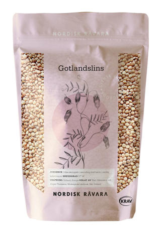 Gotlandslinser 500 g KRAV