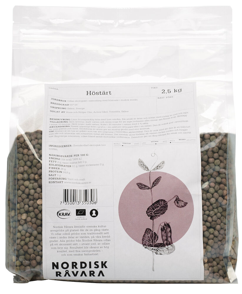 Höstärt 2,5 kg KRAV