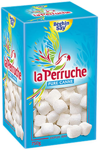 Rörsocker i bit vitt