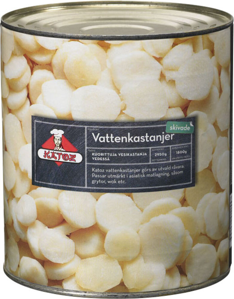 Vattenkastanj skivad