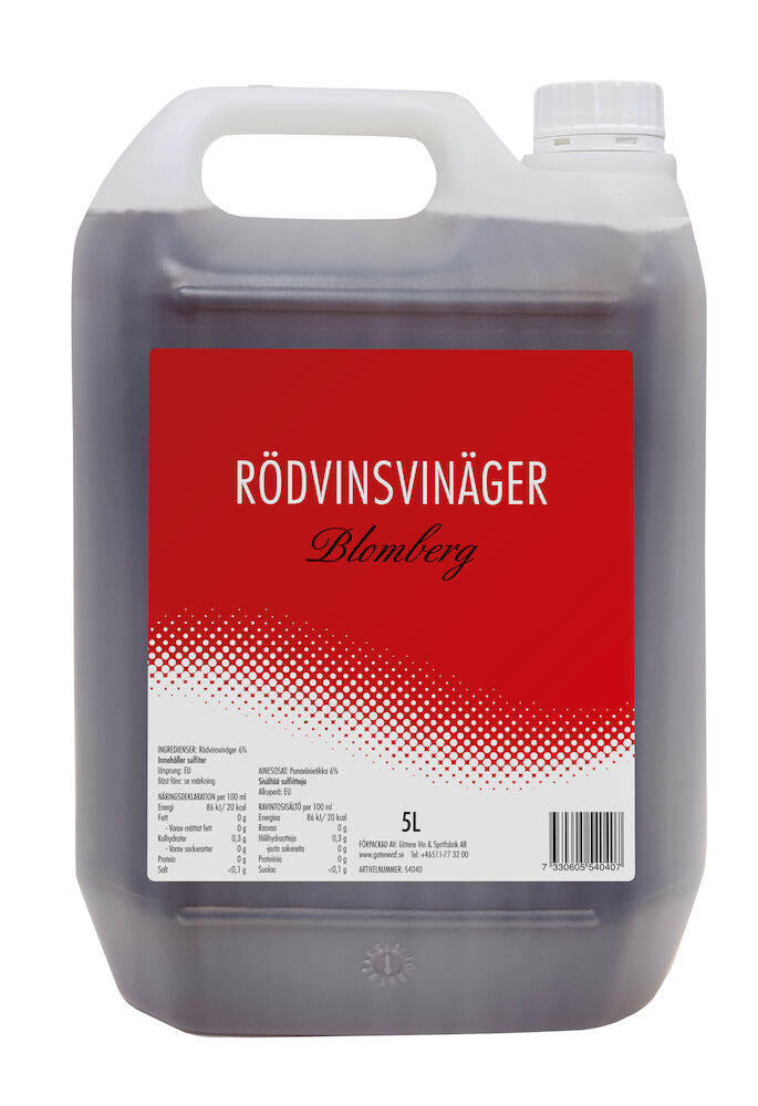 Rödvinsvinäger 6%
