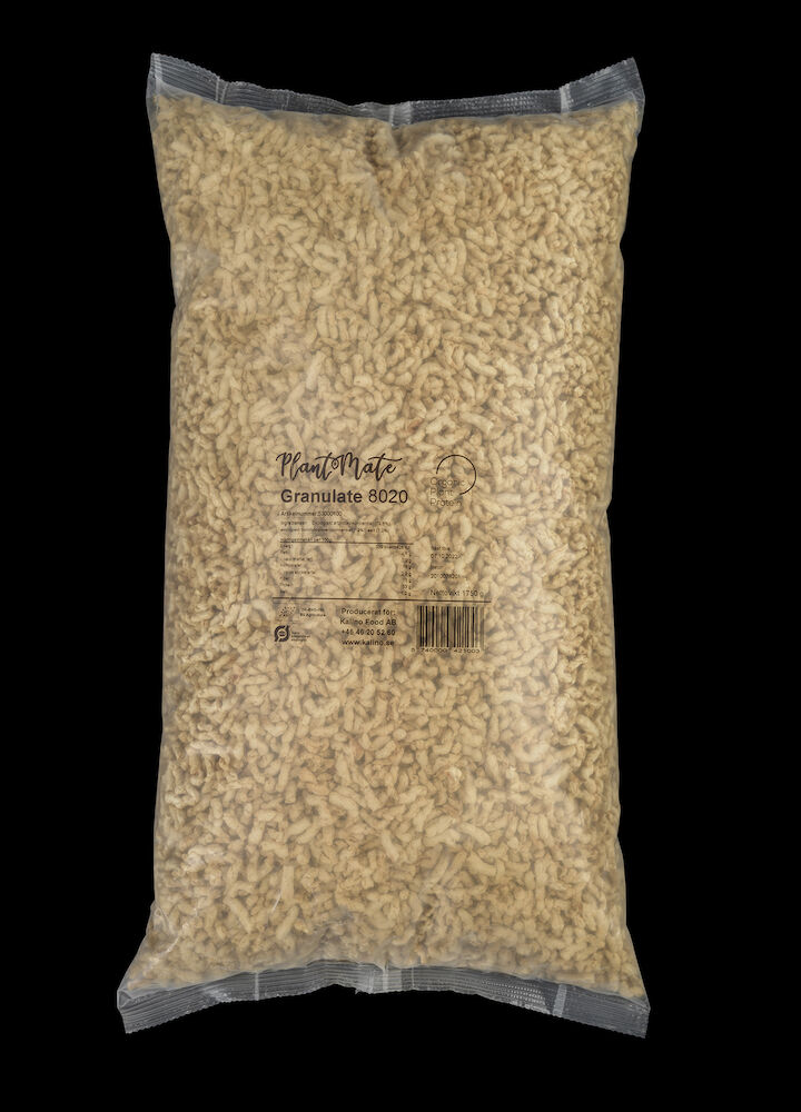 Granulat 8020 av ärtprotein EKO