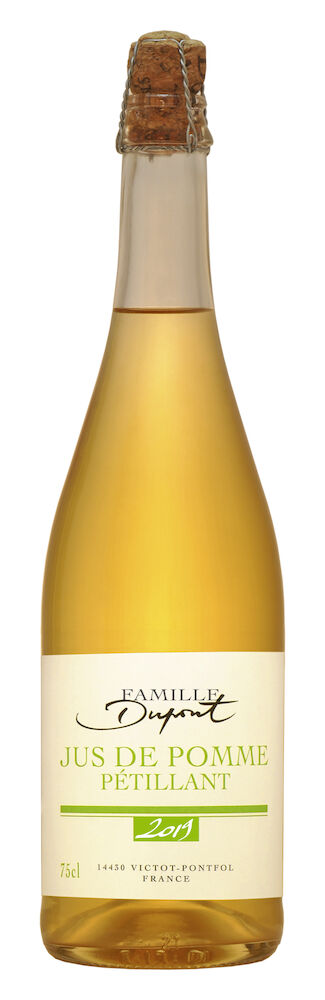 Cider Dupont Jus de Pomme Pétillant alkfri 0% ENGL