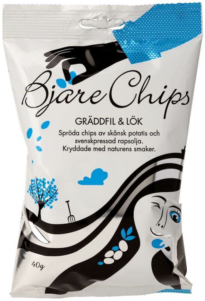 Chips Gräddfil & Lök