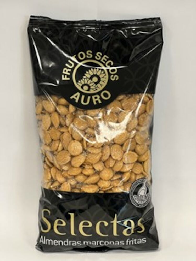 Marconamandel friterad