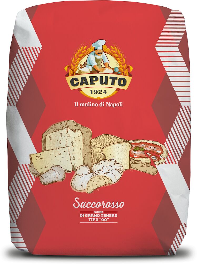 Mjöl pizza Caputo röd