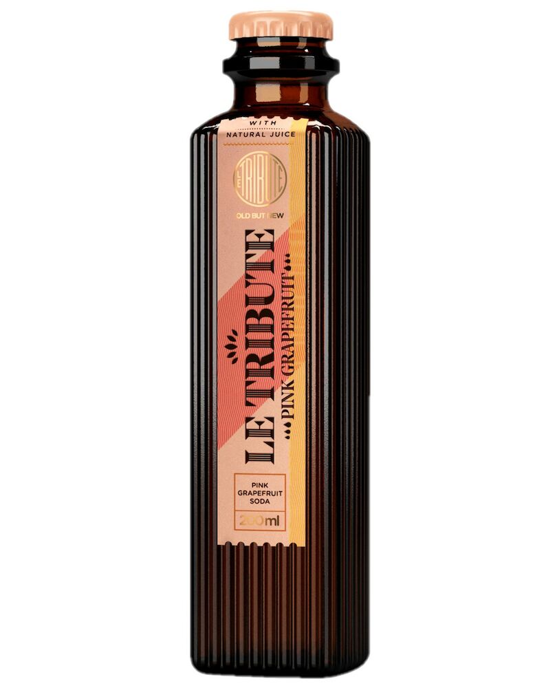 Le Tribute Pink Grapefruit Soda