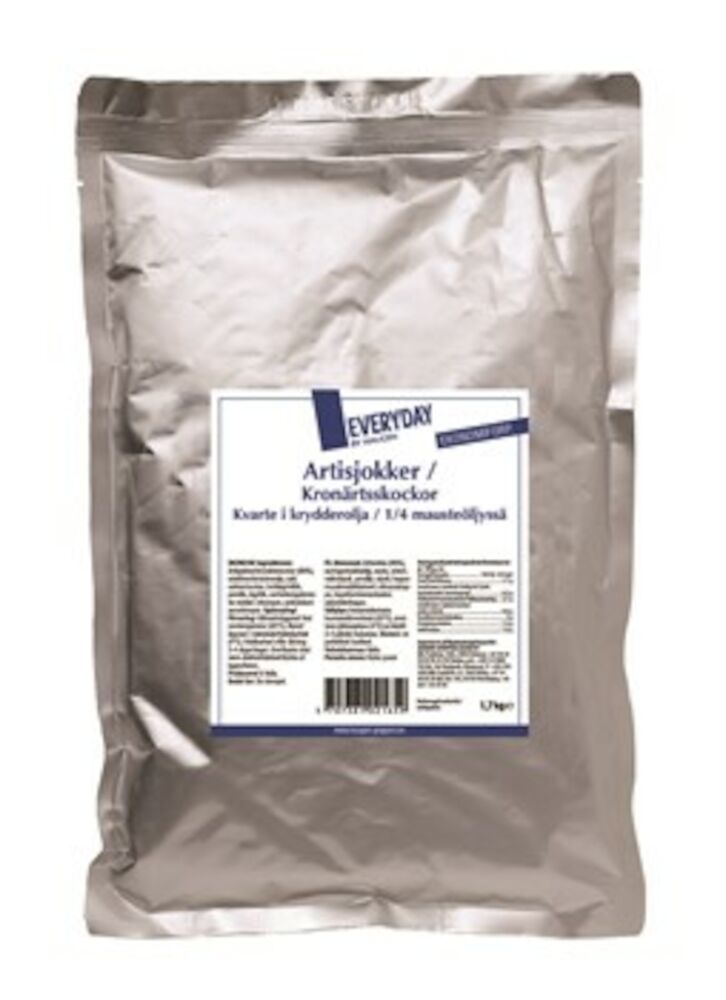 Kronärtskocka Kvartar i Olja