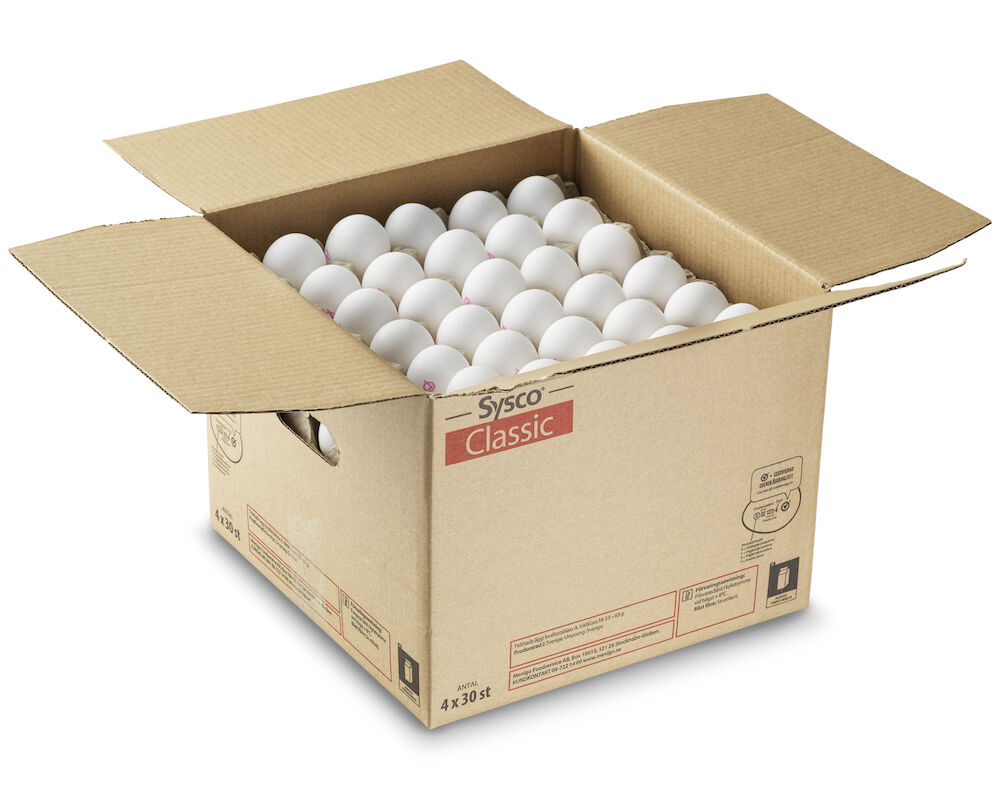 Ägg M Tvättade KRAV