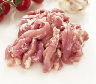 Kycklinglårfile strimlad 12 mm