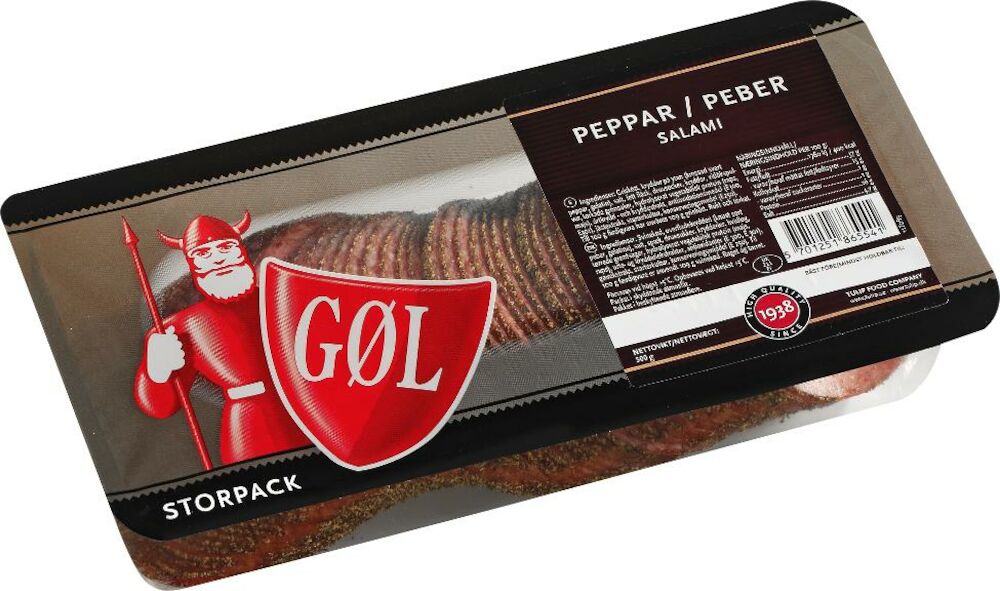 Skivad Pepparsalami