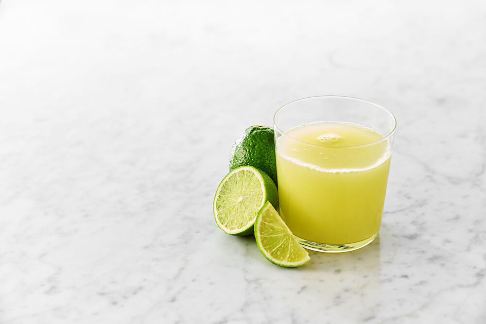 Juice lime färskpressad