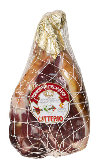 Prosciutto Toscano DOP utan ben