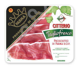 Prosciutto di Parma 24 Mesi DOP, skivad