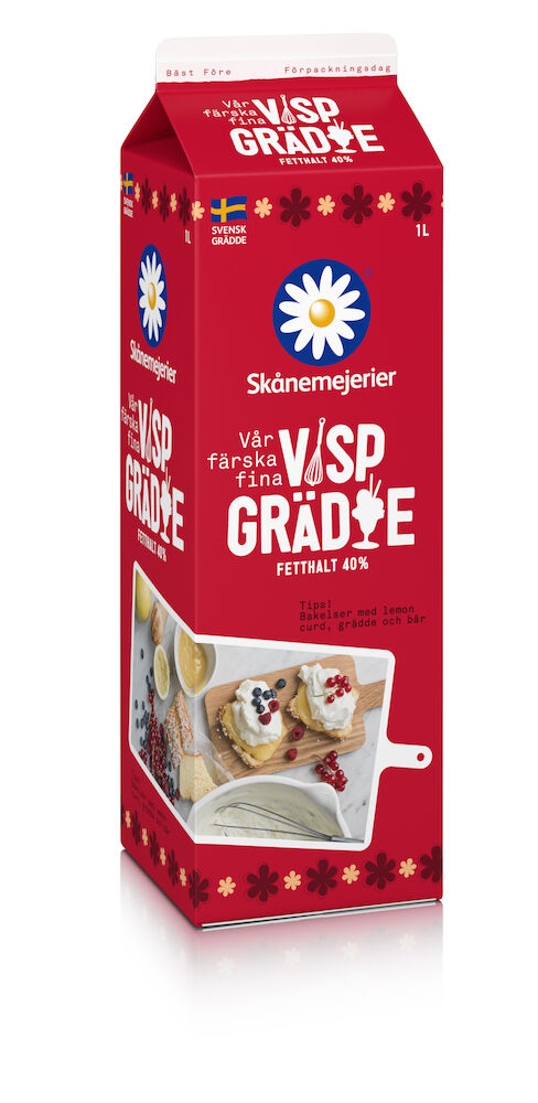 Vispgrädde 40%
