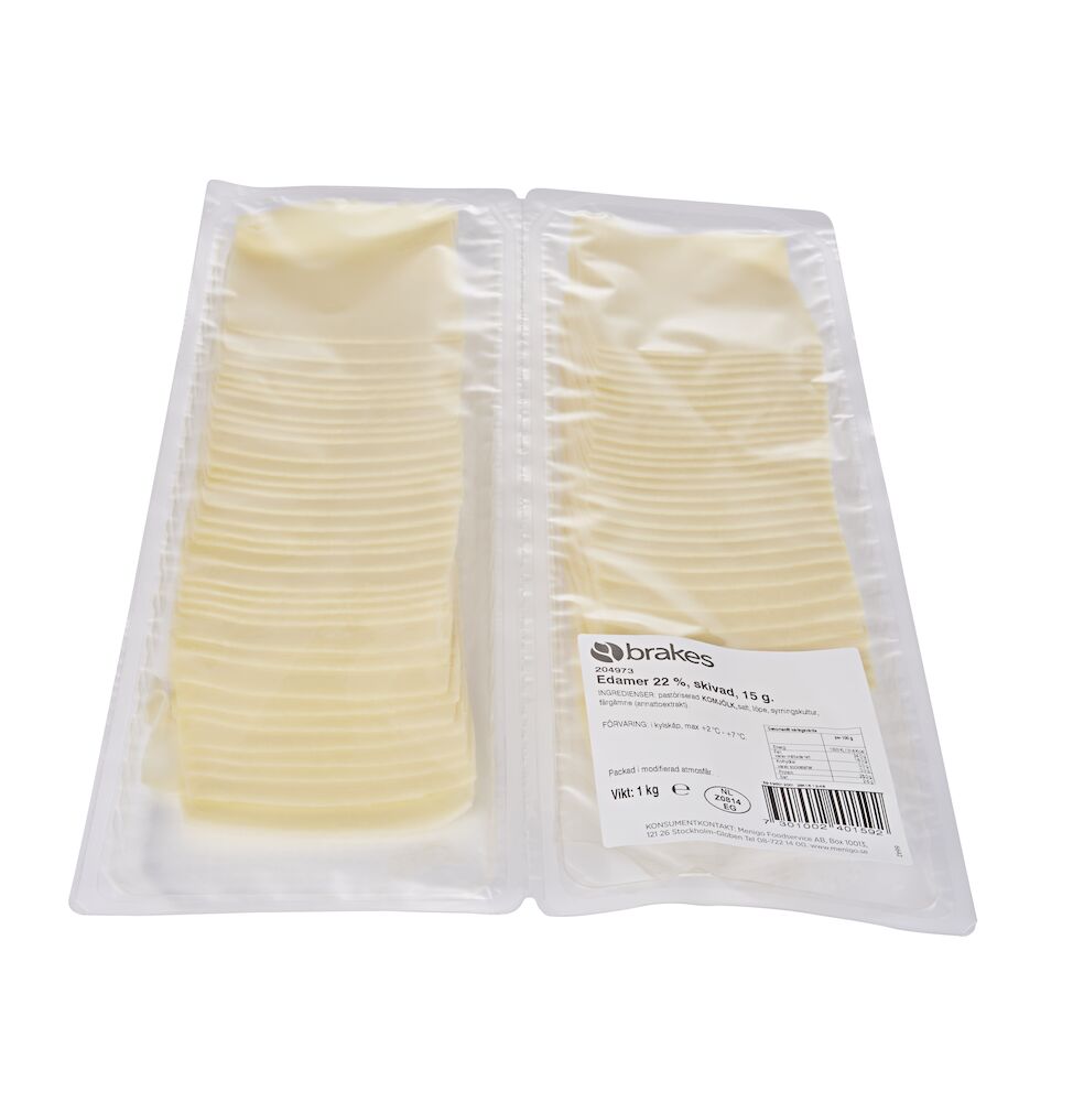 Edamer 22% 15g skivad
