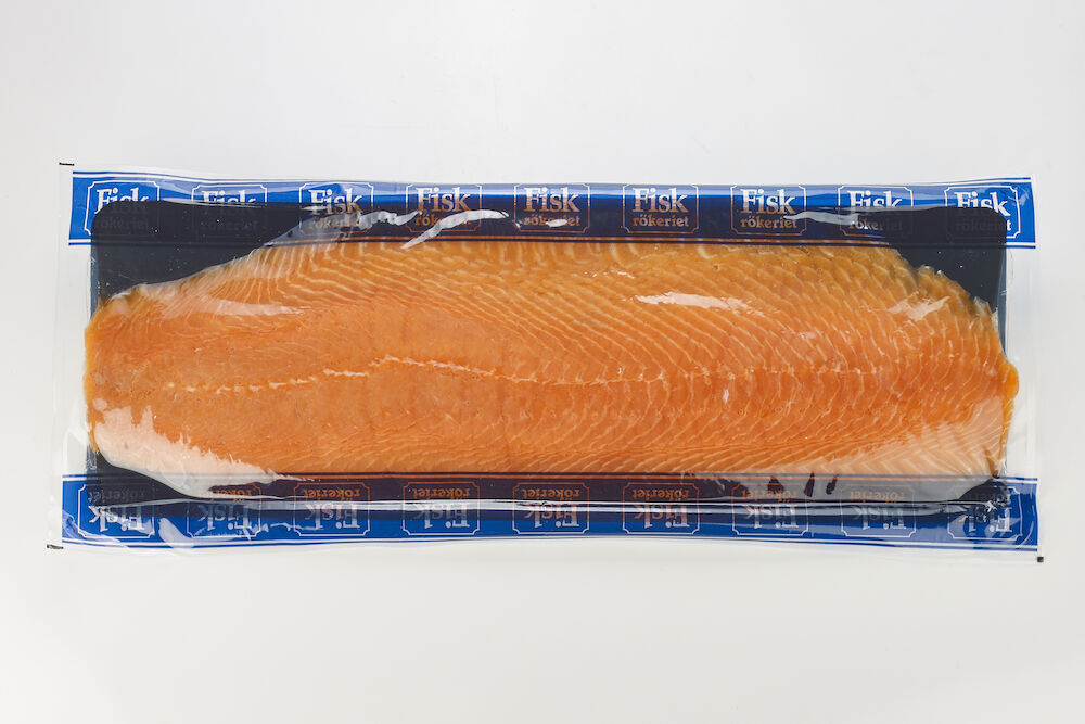 Lax kallrökt skivad