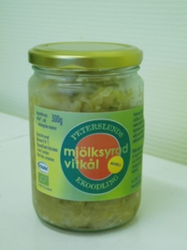Vitkål Mjölksyrad Naturell KRAV