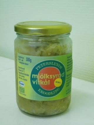 Vitkål Mjölksyrad Naturell KRAV