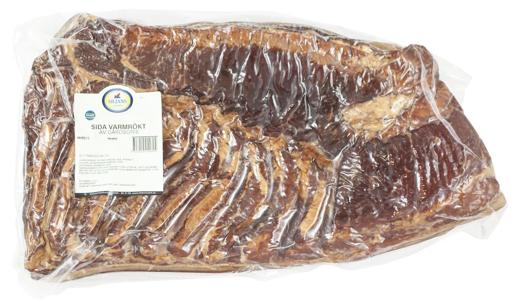 Sidfläsk varmrökt