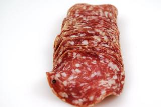 Lufttorkad Skivad Salami Rosette