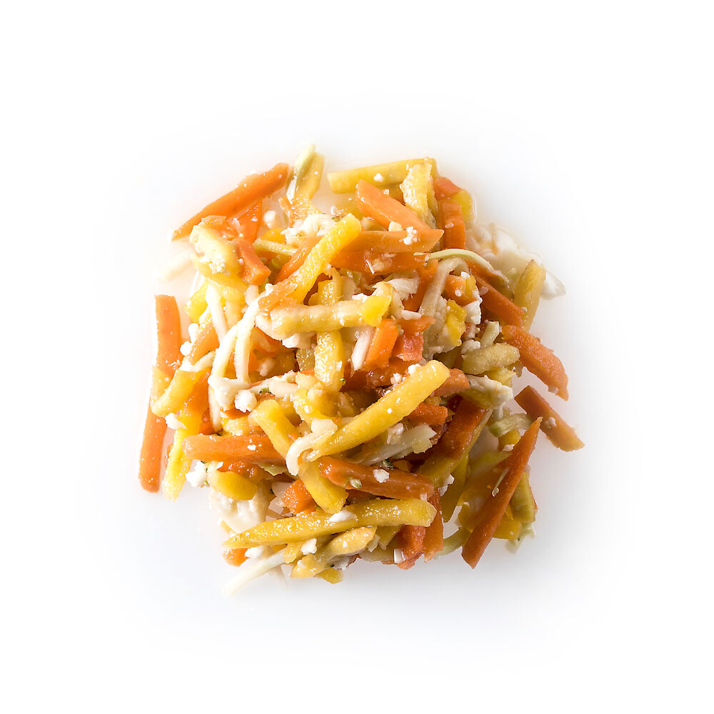 Sesampicklade Grönsaker