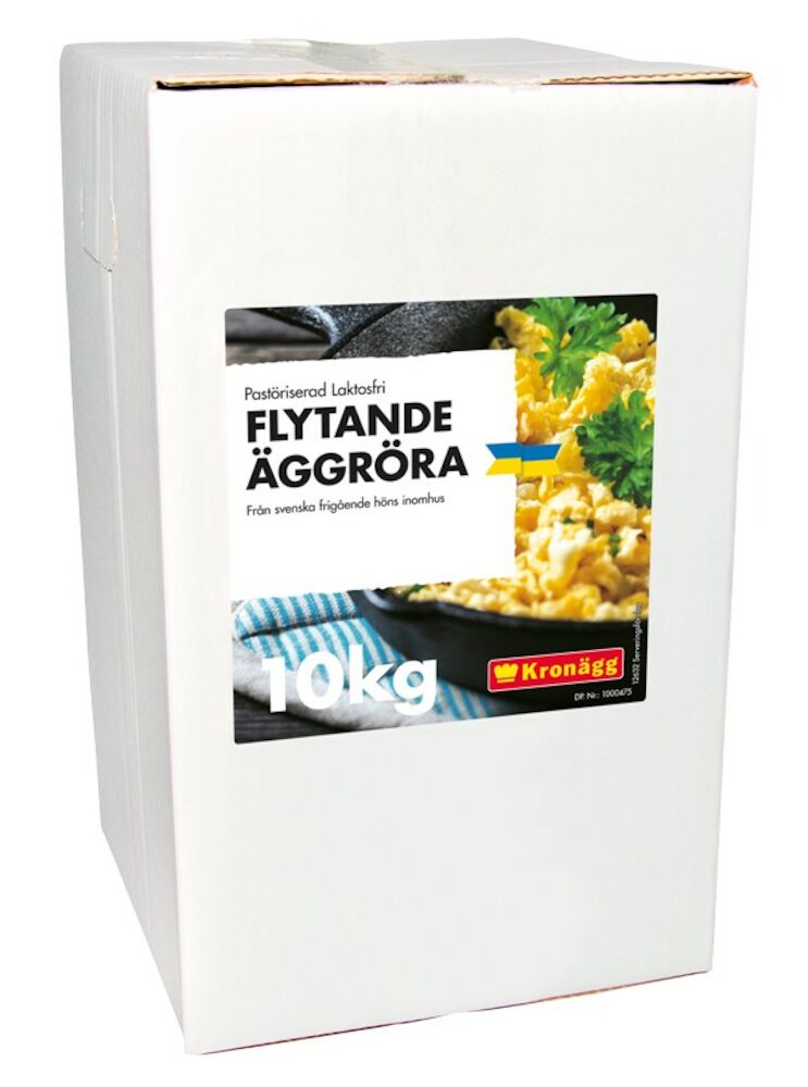 Flytande Äggröra Bag-in-Box Laktosfri