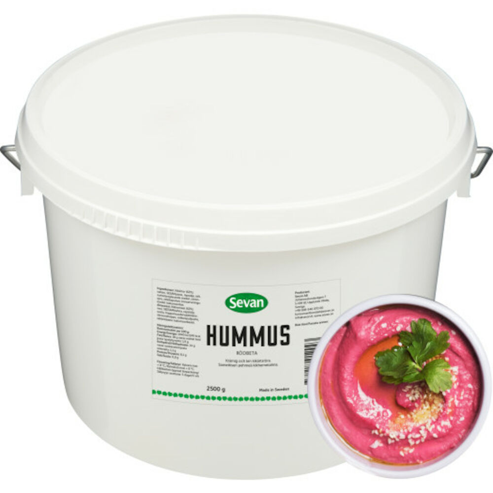 Hummus Rödbeta