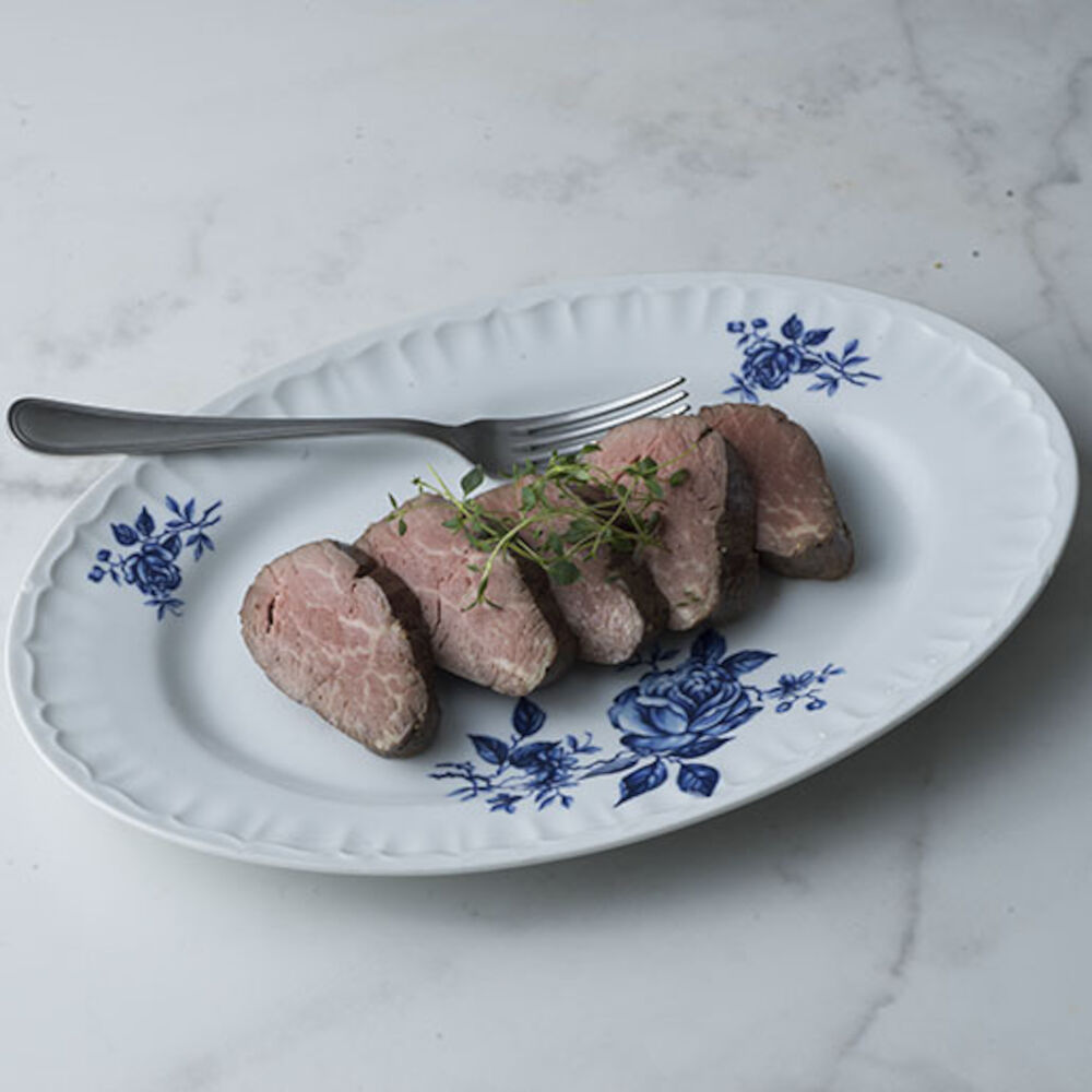 Oxfilé stekt, Lågtemper