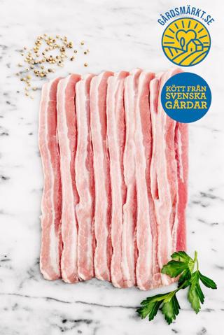 Sidfläsk rimmat skivad Gårdsmärkt SE