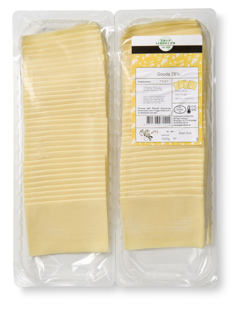 Gouda 28% 66x15gr skivad