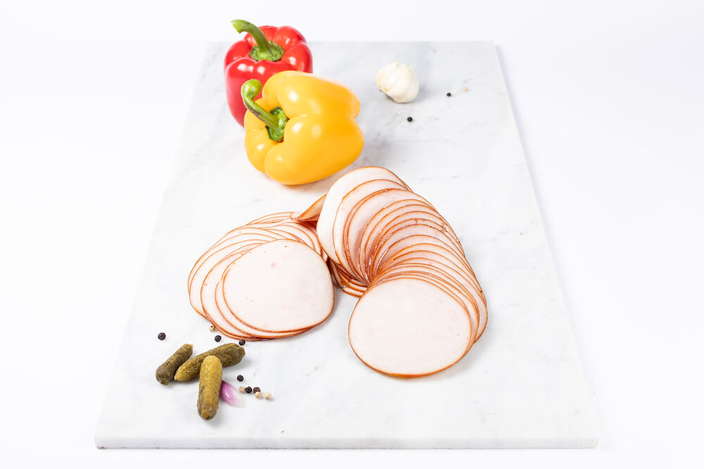 Rökt kycklingfilé skivad