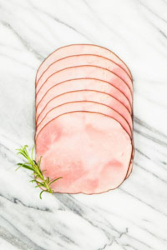 Skinka helmuskel svartrökt skivad