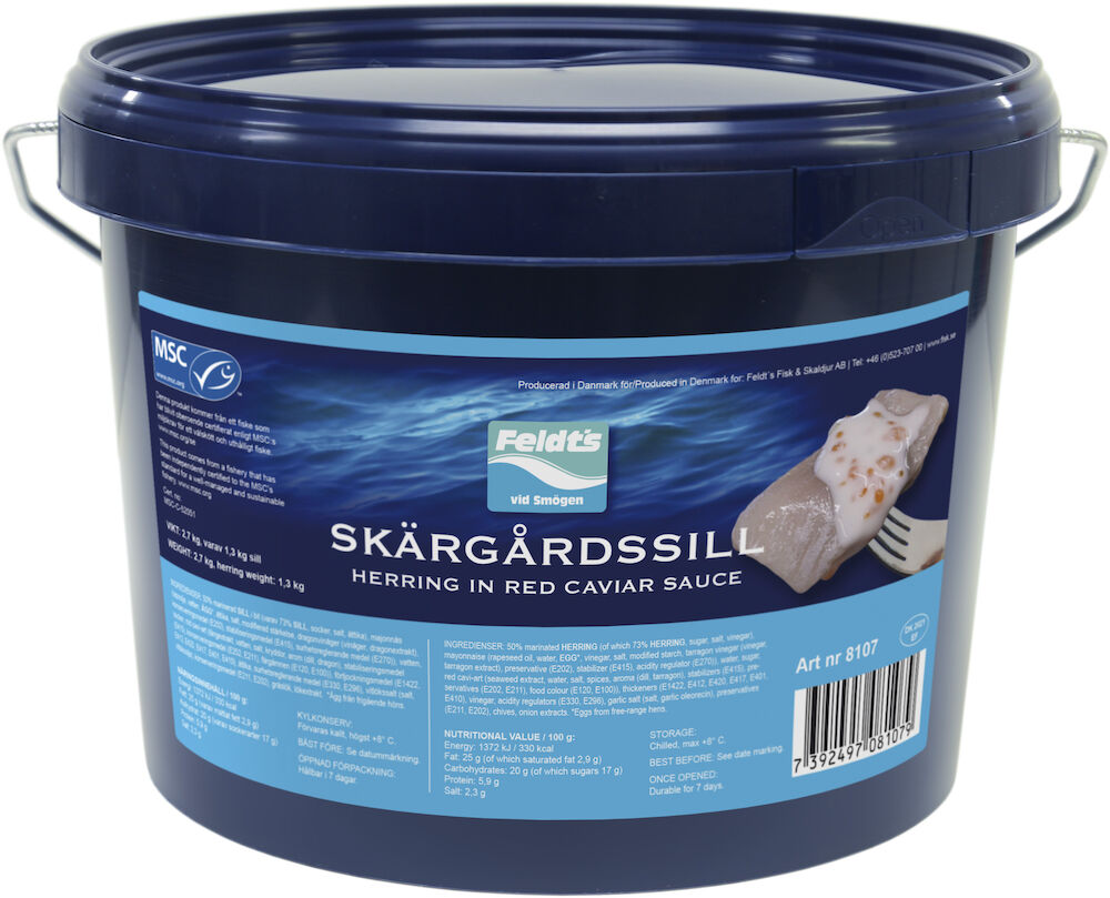 Skärgårdssill i bit MSC