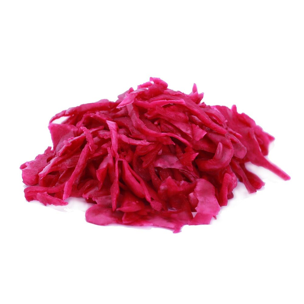 Rödkål strimlad picklad